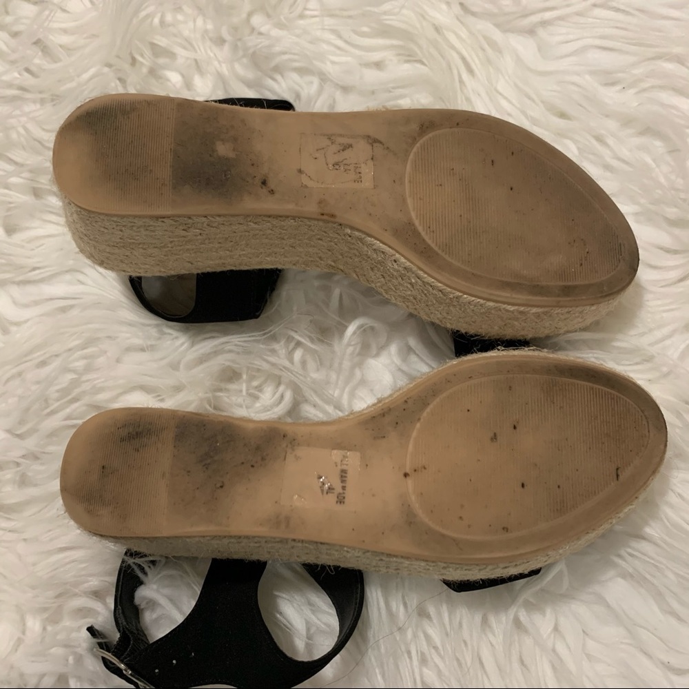 Pre Loved Black Espadrilles - Picture 4 of 4